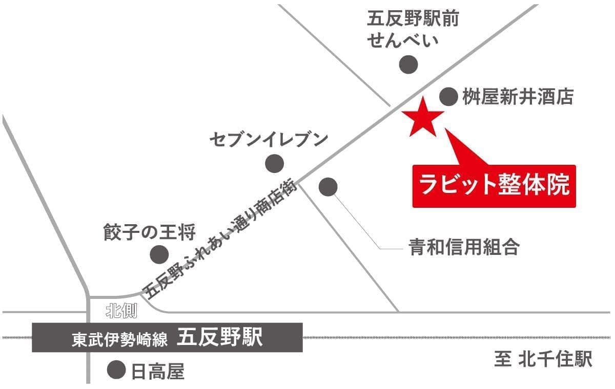 ウェルカム整骨院　見取り図